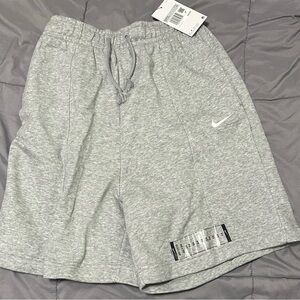 NWT NIKE Women’s Shorts with Drawstring Waist XSmall GRAY